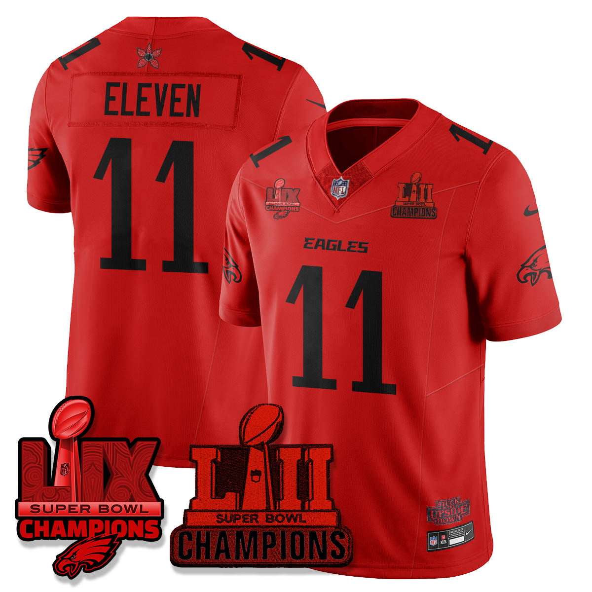 PHI Stranger Things Vapor Limited Jersey - All Stitched