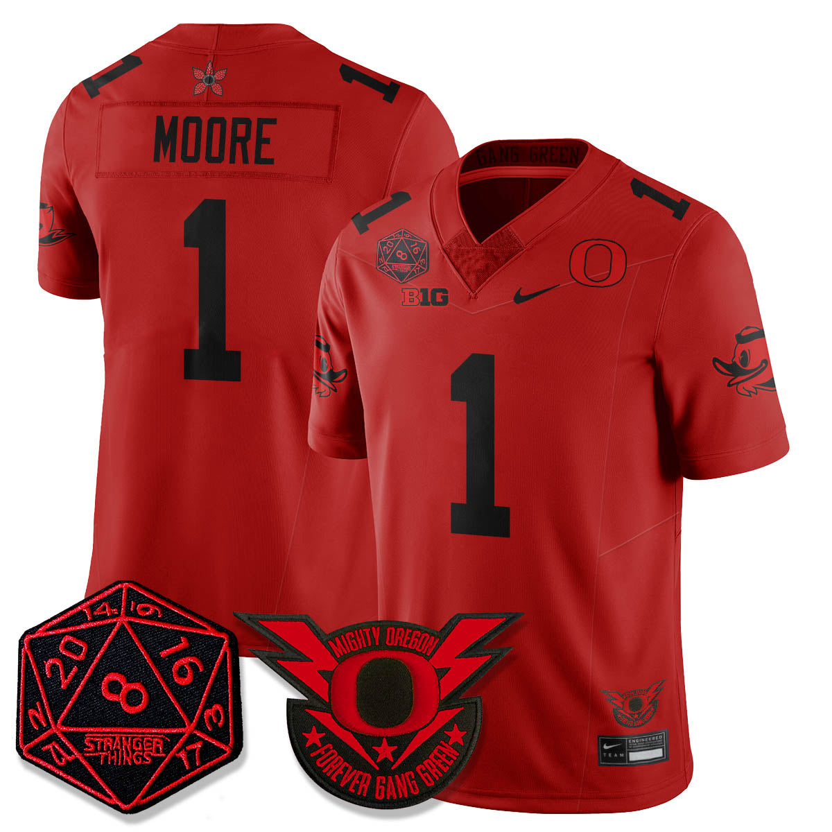 ORE Stranger Things Vapor Limited Jersey - All Stitched