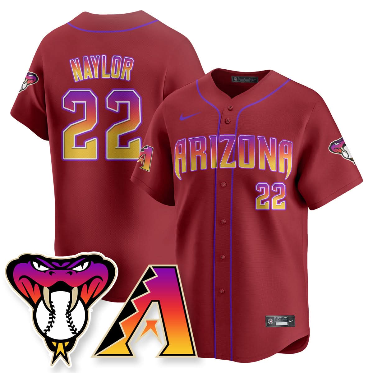 Arizona Diamondbacks 2025 City Connect Concept Jersey - All Stitched