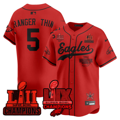 PHI Stranger Things Vapor Limited Baseball Jersey - All Stitched