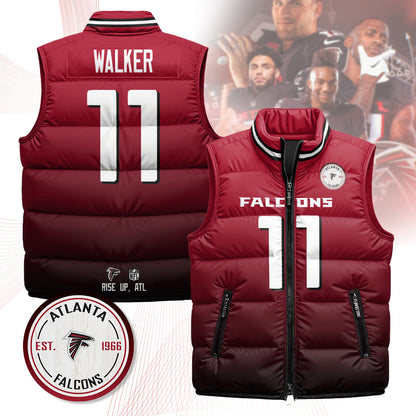 Atlanta Falcons Unisex Puffer Vest