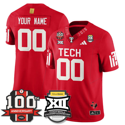 Custom TTU Vapor Limited Jersey - Edward Jones Champions