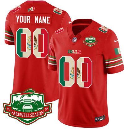 BUF Mexico Vapor Limited Jersey - All Stitched