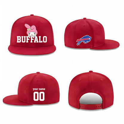 BUF x Pink Sanrio Friends Personalized Snapback Cap - Printed