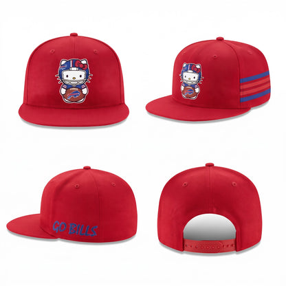 BUF x Meow KT Snapback Cap - Printed