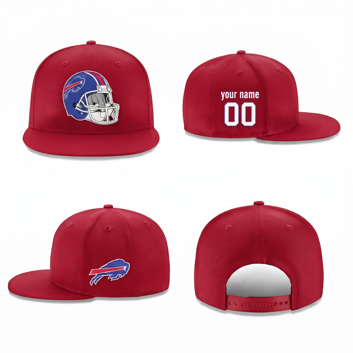 BUF x Bunny Personalized Snapback Cap - Printed