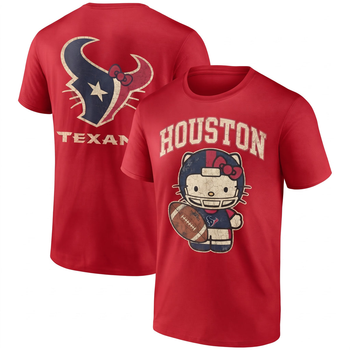 HOU x Meow KT 2026 Edition Two Sides T-Shirt - Printed V4