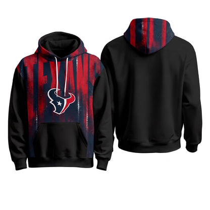 HOU Bold Lettering 2026 Fleece Hoodie - Printed