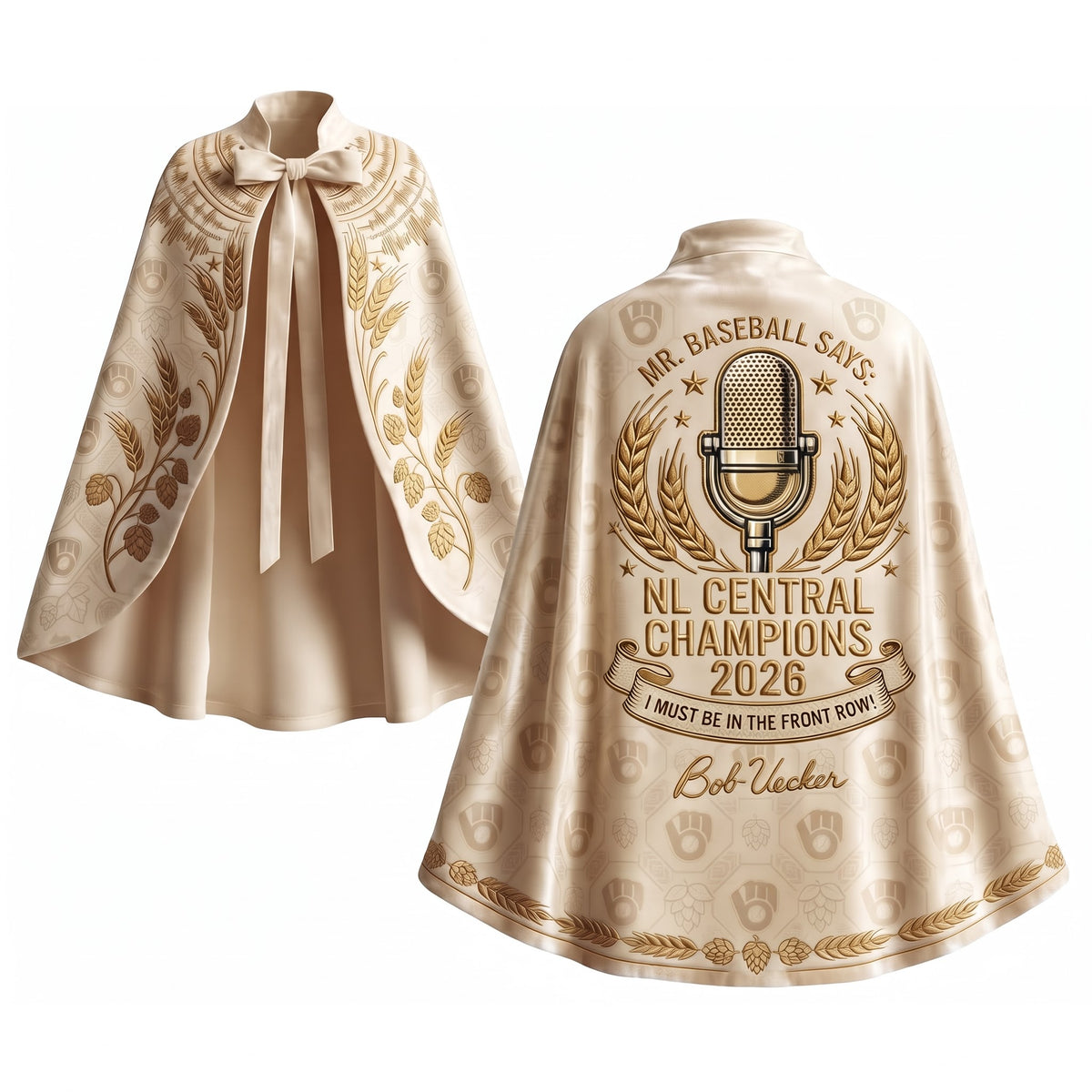 MIL Supporter Edition Strap Shawl Cape – Printed