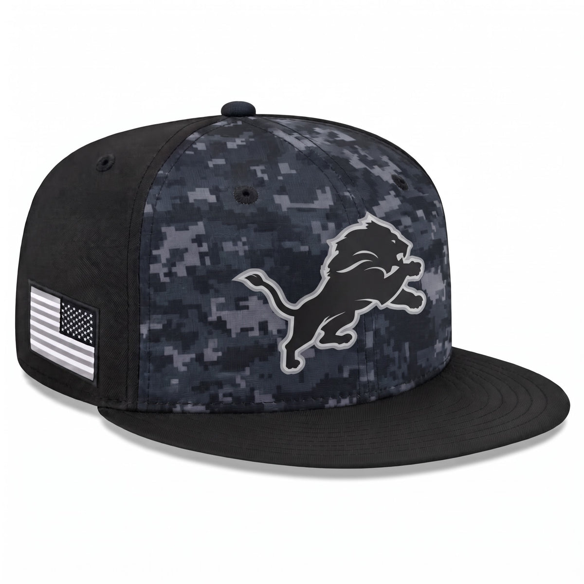 DET Salute To Service 2026 Edition Snapback Cap - Printed