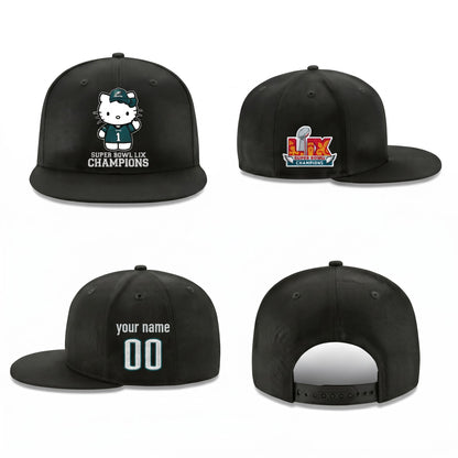 PHI x Meow KT Personalized Snapback Cap - Printed