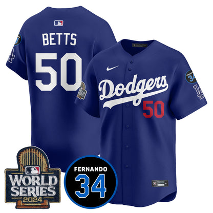 Dodgers Fernando Valenzuela Memorial Jersey - All Stitched