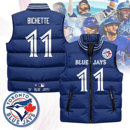 Toronto Blue Jays Unisex Puffer Vest