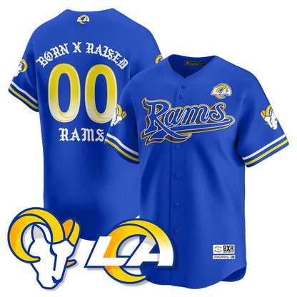 LAR Born x Raised Baseball Jersey - All Stitched