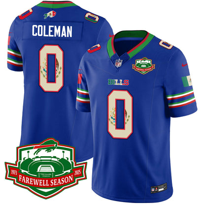 BUF Mexico Vapor Limited Jersey - All Stitched