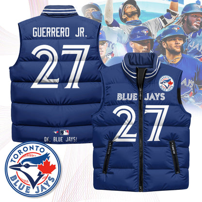 Toronto Blue Jays Unisex Puffer Vest