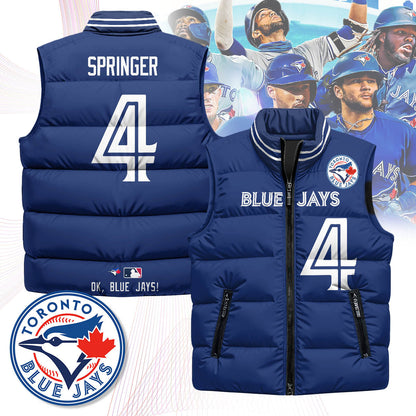Toronto Blue Jays Unisex Puffer Vest