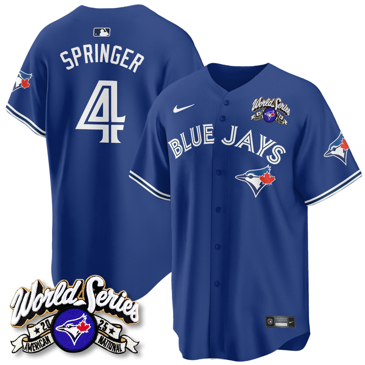 TOR 2025 American League Champions Jersey - All Stitched
