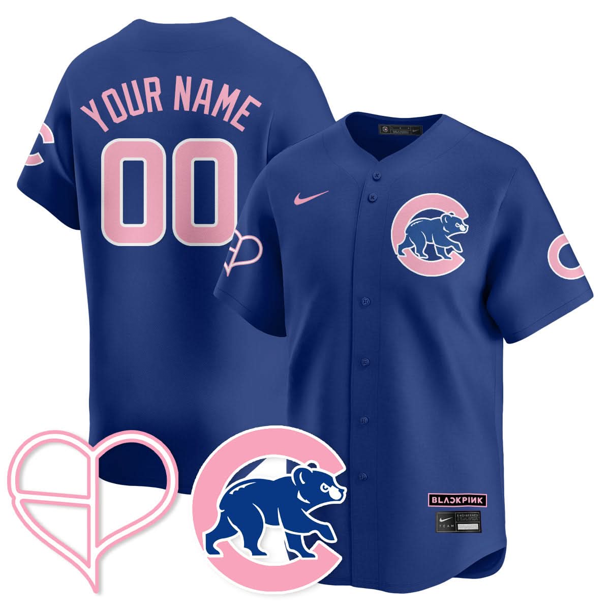 Chicago Cubs  2025 Limited Custom Jersey - All Stitched