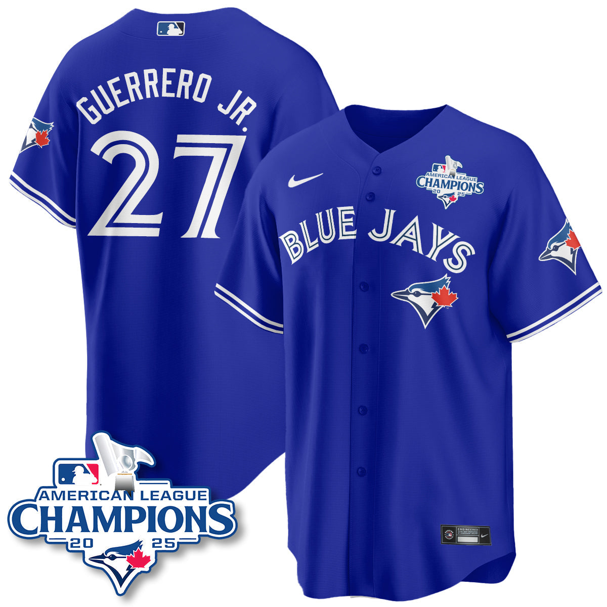 TOR 2025 American League Champions Jersey - All Stitched