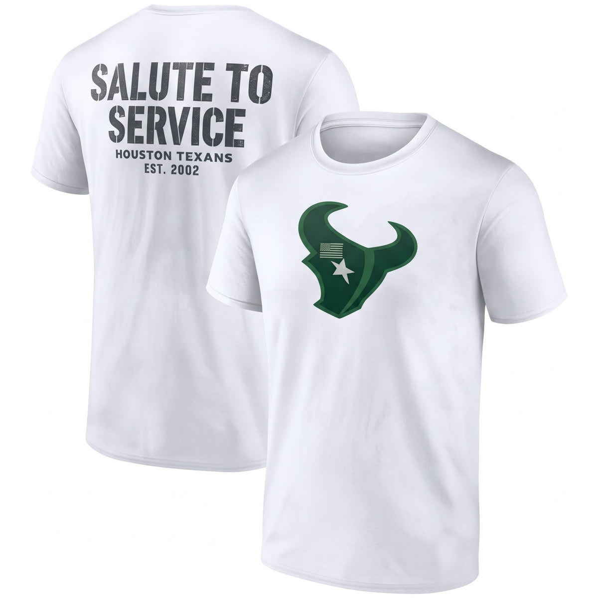 HOU x Salute To Service 2026 Edition Two Sides T-Shirt - Printed V3