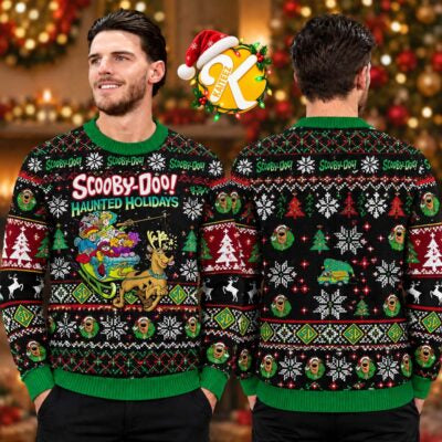 The Meddling Kids Christmas Gift Ugly Sweater - Printed V2