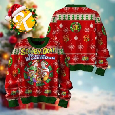 The Meddling Kids Christmas Gift Ugly Sweater - Printed V4
