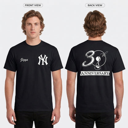 New York Yankees Jay Z Edition Two Sides Printed T-Shirt