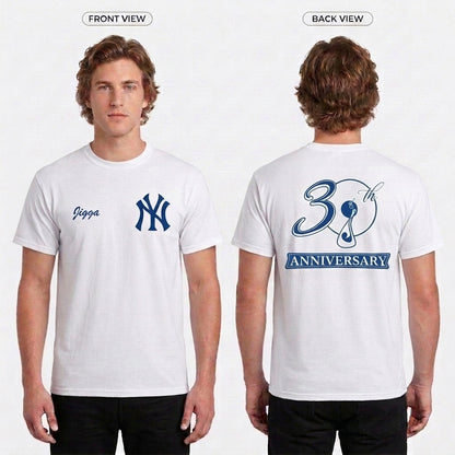 New York Yankees Jay Z Edition Two Sides Printed T-Shirt