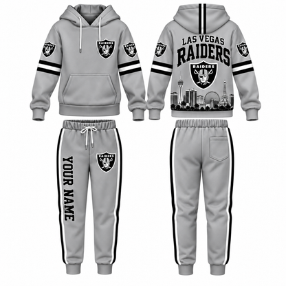 LVR Streetwear Custom Hoodie Pants Set - Printed