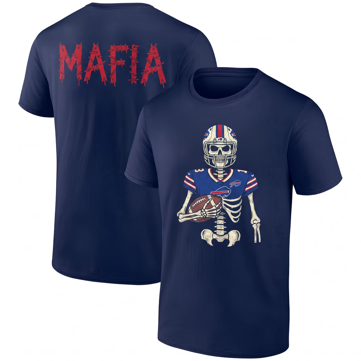 BUF Halloween 2026 Collection Two Sides T-Shirt - Printed V4