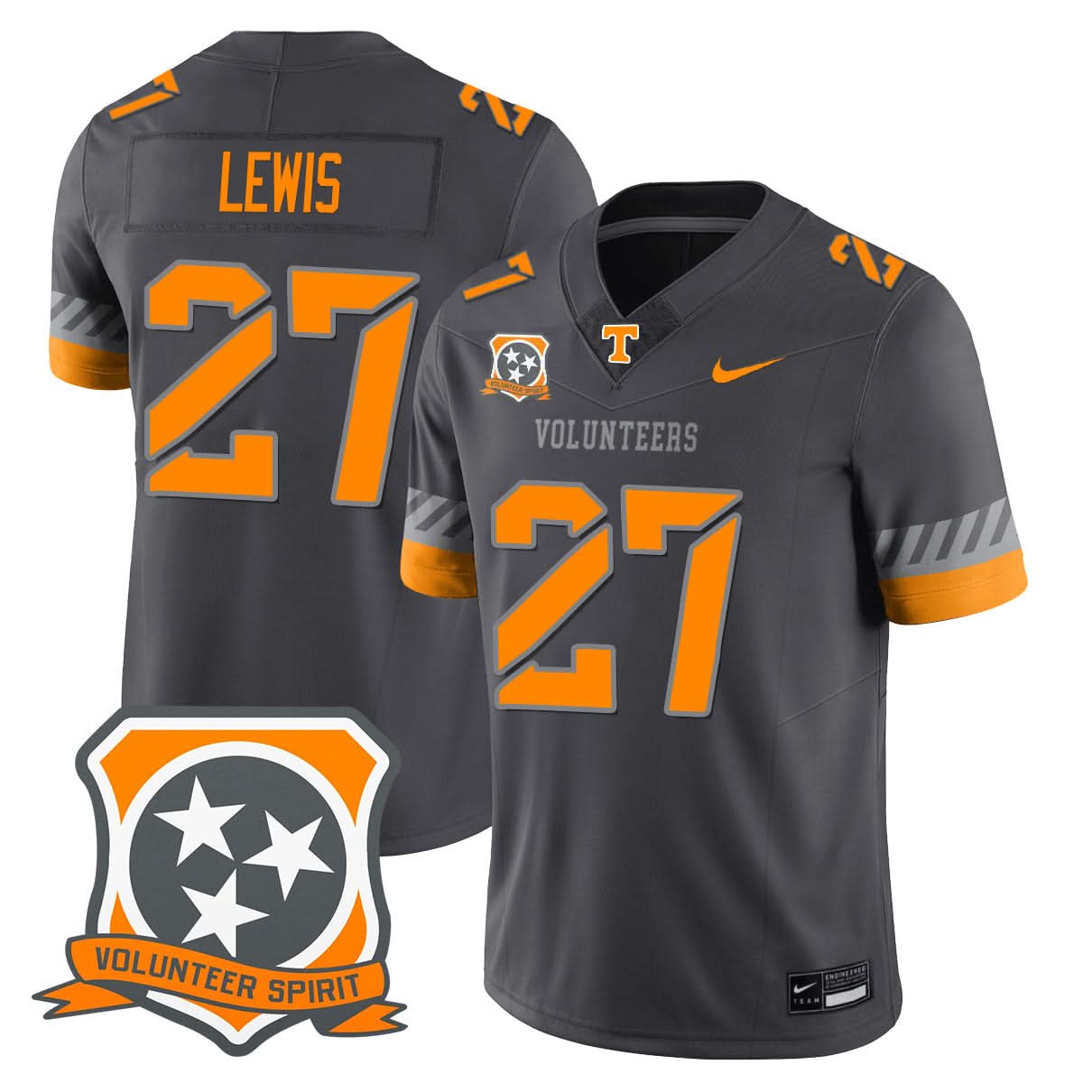 Tennessee Volunteers Football 2025 Spirit Limited Jersey - All Stitched