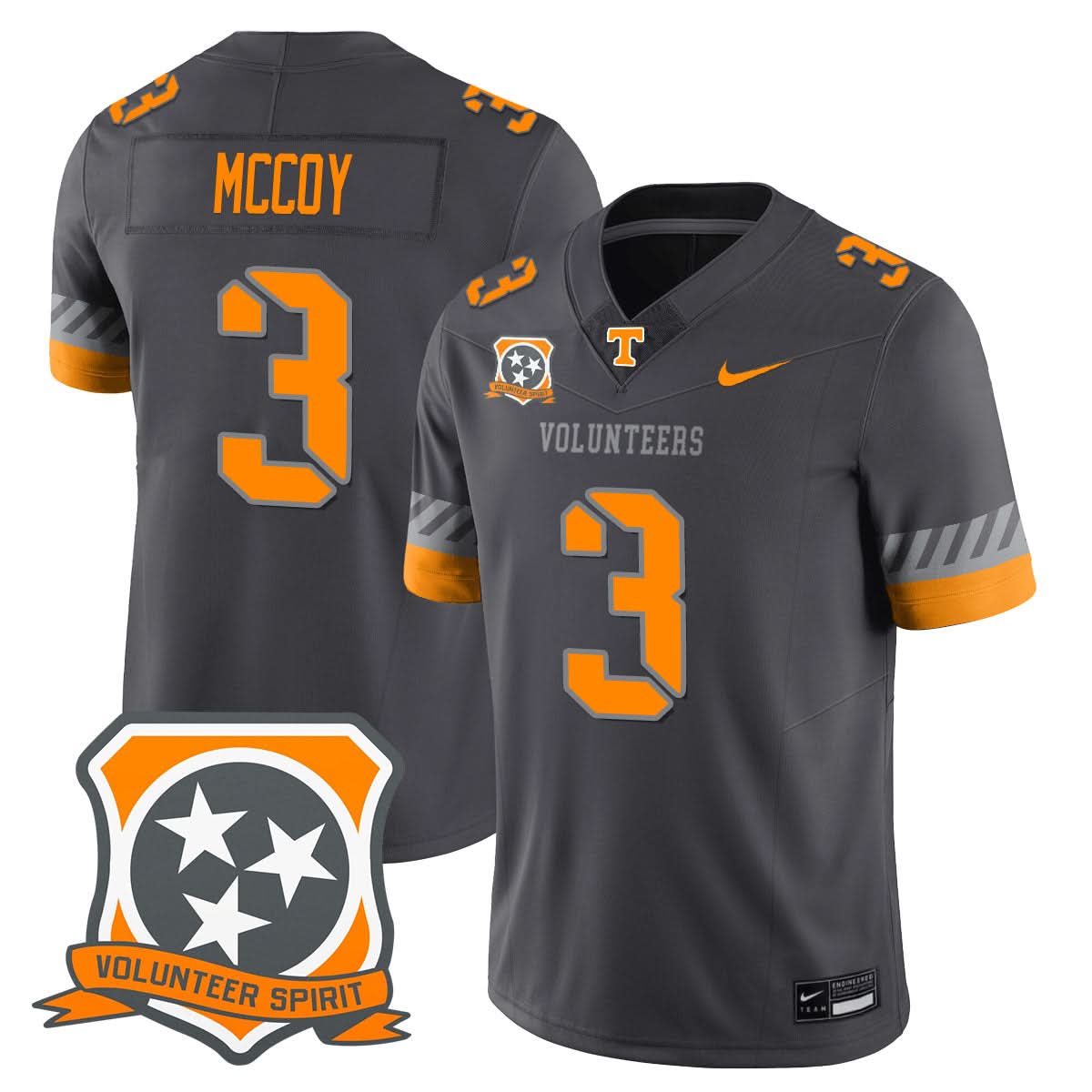 Tennessee Volunteers Football 2025 Spirit Limited Jersey - All Stitched