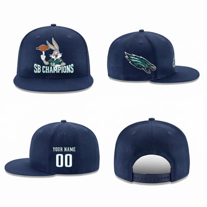 PHI x Bunny Personalized Snapback Cap - Printed