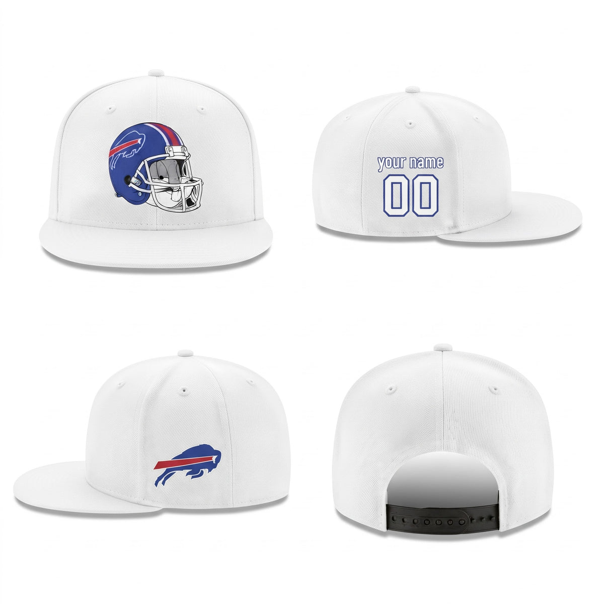 BUF x Bunny Personalized Snapback Cap - Printed