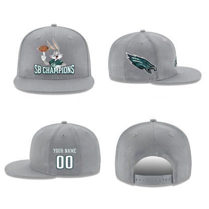 PHI x Bunny Personalized Snapback Cap - Printed