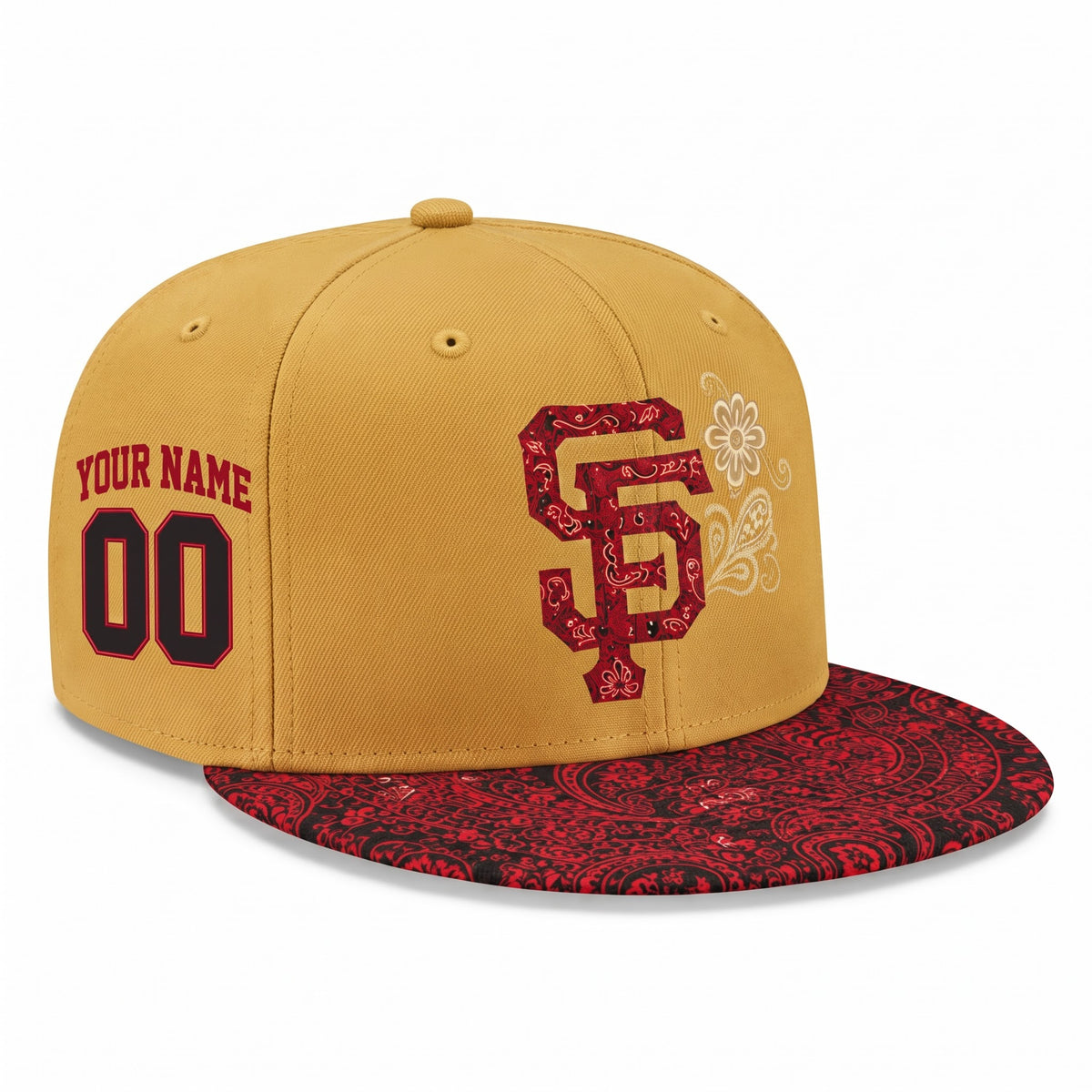 SF Latino Heritage Month 2026 Personalized Snapback Cap - Printed