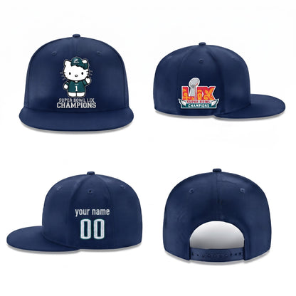 PHI x Meow KT Personalized Snapback Cap - Printed