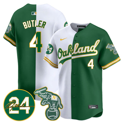 Oakland Athletics 2024 Ricky Henderson Memorial Jersey - All Stitched