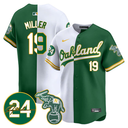 Oakland Athletics 2024 Ricky Henderson Memorial Jersey - All Stitched