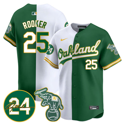 Oakland Athletics 2024 Ricky Henderson Memorial Jersey - All Stitched