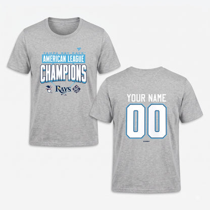 TBR American League Champions 2026 Custom Two Sides T-Shirt - Printed V7