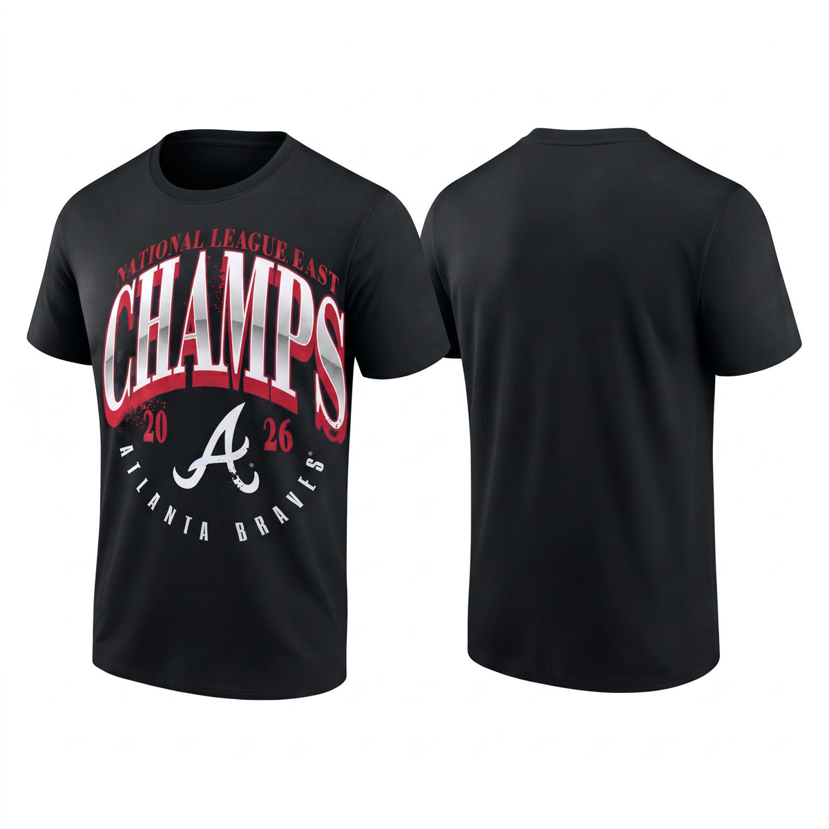 ATL 2026 NL East Champs One Side T-Shirt - Printed