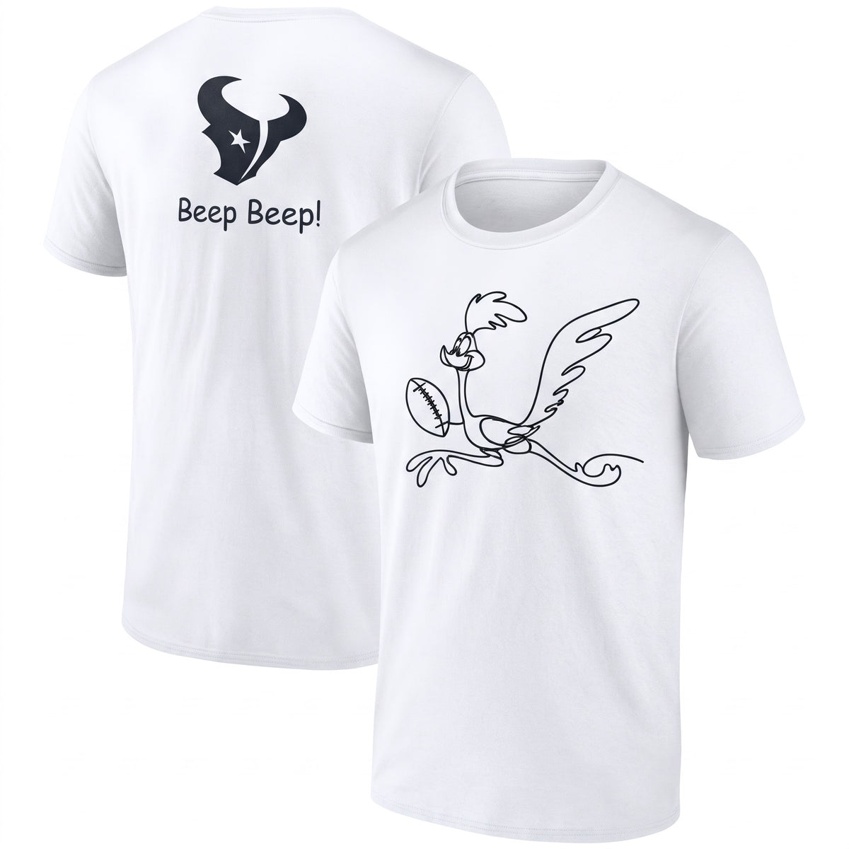 HOU x Looney Toons 2026 Edition Two Sides T-Shirt - Printed V5
