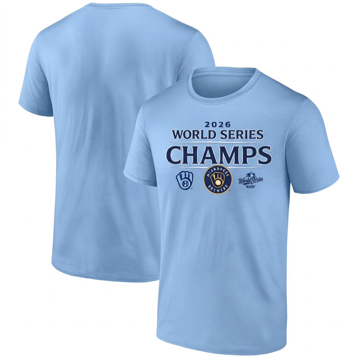 MIL World Series Champions One Side T-Shirt - Printed V4