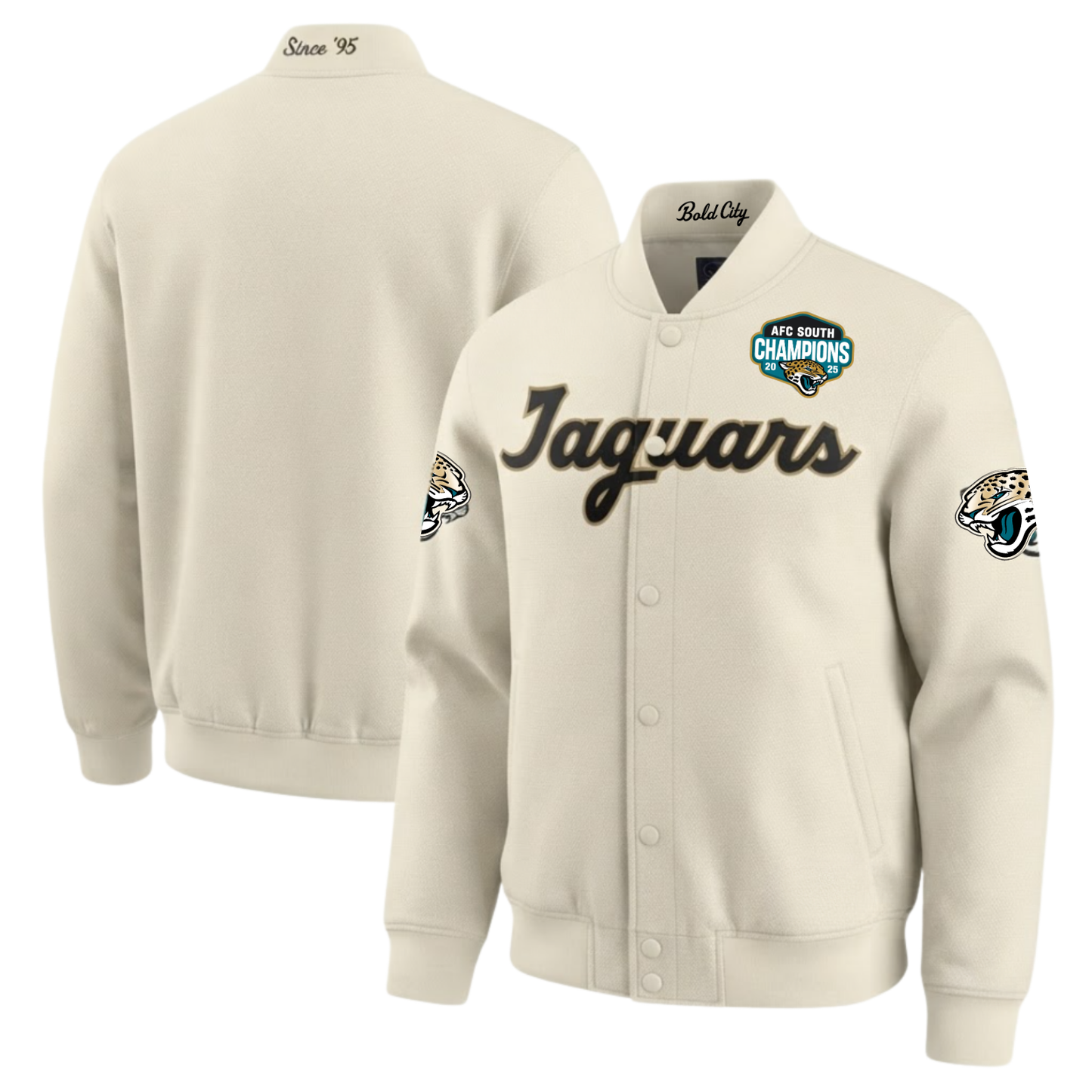 Jacksonville Jaguars Rivalries 2026 Limited Edition Varsity Jacket - Printed