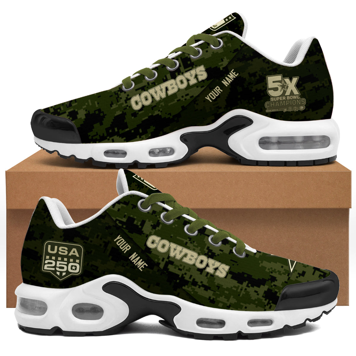 DAL Salute to Service Customized Sport Shoes
