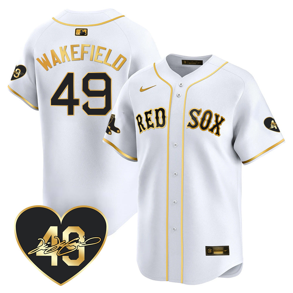 Red Sox Tim Wakefield Memorial Jersey – All Stitched