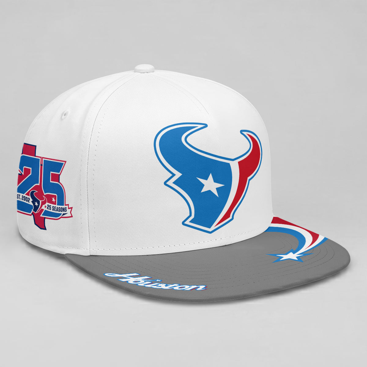 HOU Fan Gear Star Edition Personalized Snapback Cap - Printed