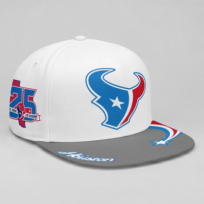 HOU Fan Gear Star Edition Personalized Snapback Cap - Printed